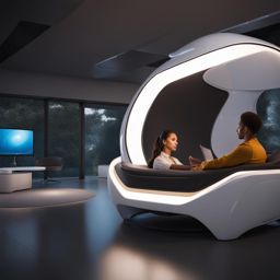 personal teleportation pod, instantly transporting individuals to their desired locations. 