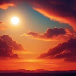 Sky Background Wallpaper - sunset sky background  