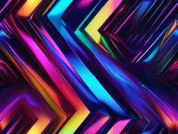 Holographic Rainbow Background  