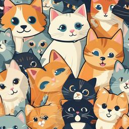Cat Background Wallpaper - cat dog wallpaper  