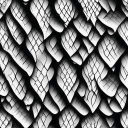 Dragon Scale Tattoo - Tattoos replicating dragon scales for a textured and unique appearance.  simple color tattoo,minimalist,white background