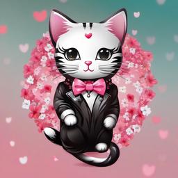 Cat Background Wallpaper - hello kitty background portrait  