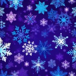 Snow Background Wallpaper - blue and purple snowflake background  