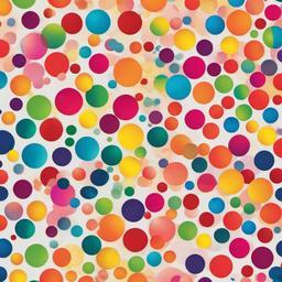 Rainbow Background Wallpaper - rainbow polka dot background  