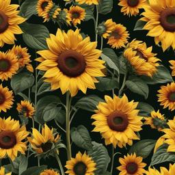Flower Background Wallpaper - aesthetic sunflowers wallpaper  