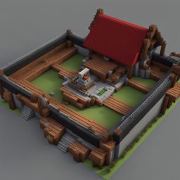 robot arena for epic battles and competitions - minecraft house design ideas 