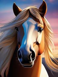 horse cute wallpaper  ,mobile iphone background wallpaper