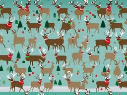 Christmas Wallpaper Reindeer  