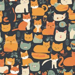 Cat Background Wallpaper - cat plain background  