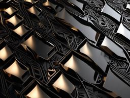 High-Tech Innovation Hub Black iPhone Wallpaper intricate details, patterns, wallpaper photo