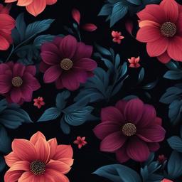 Flower Background Wallpaper - dark background flower  