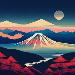 Mountain Background Wallpaper - mt fuji background  