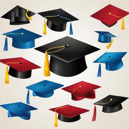 Graduation Hat clipart - graduation hat with a banner  