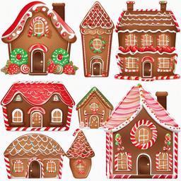 Gingerbread House  clipart