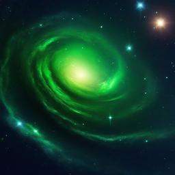 Galaxy Background Wallpaper - green galaxy wallpaper  