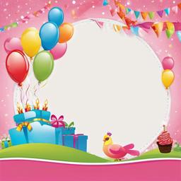 Birthday Background Wallpaper - 1st birthday invitation card background  