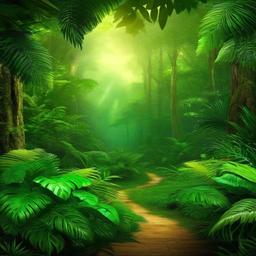 Forest Background Wallpaper - rainforest background  
