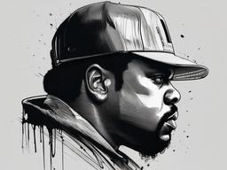 drawing of ice cube  minimal rough scribbles,doodles,black and white