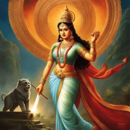 savitri - the indian heroine who outwitted the god of death to save her husband. 