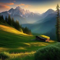 Mountain Background Wallpaper - mountain scene wallpaper  