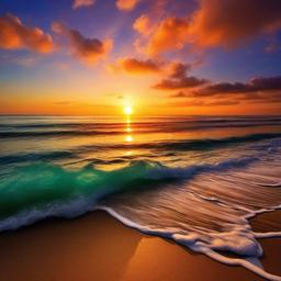 Beach Background Wallpaper - beach sunrise background  