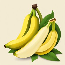 banana clipart - a ripe, yellow banana. 