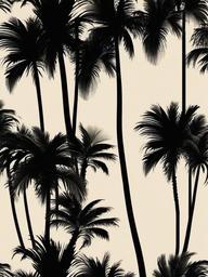 Dark Palm Tree Wallpaper  ,mobile iphone background wallpaper