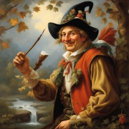 till eulenspiegel - the mischievous trickster from german folklore, known for pranks and jests. 