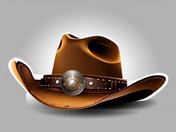 Cowboy Hat clipart - cowboy hat with wild west elements  