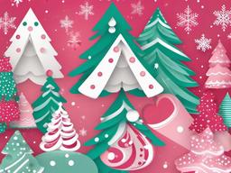 Girly Cute Christmas Wallpaper  