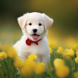 Puppy Cute Dog Wallpaper - Puppy-themed dog wallpaper  ,background wallpaper