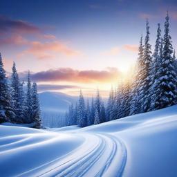 Snow Background Wallpaper - snowy background image  