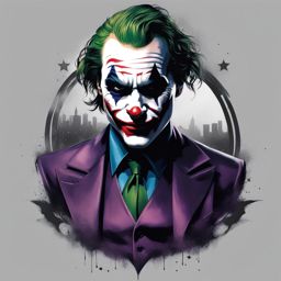 joker tattoo designs inspired by the iconic character's enigmatic nature. 