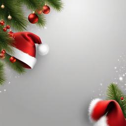 Christmas Background Wallpaper - santa hat on transparent background  