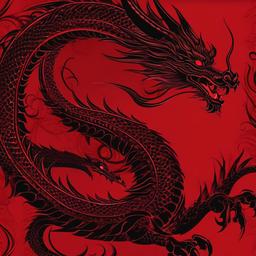 Red Background Wallpaper - dragon wallpaper red  