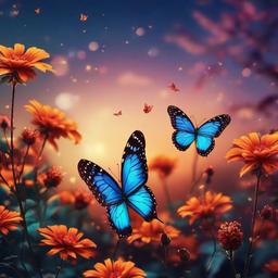 Butterfly Background Wallpaper - background butterfly aesthetic  