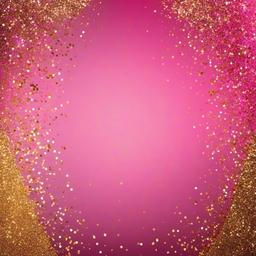 Glitter background - gold pink glitter background  