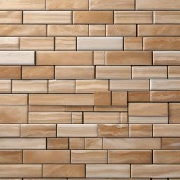 Travertine brickwork tile layout top view, product photoshoot realistic background, hyper detail, high resolution