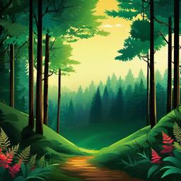 Forest Background Wallpaper - pretty forest background  