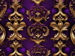 Purple & Gold Background - Regal mix of purple and gold, exuding opulence and class.  background wallpaper