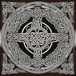 Celtic knotwork  , vector illustration, clipart