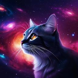 Galaxy Background Wallpaper - cute galaxy cat wallpaper  