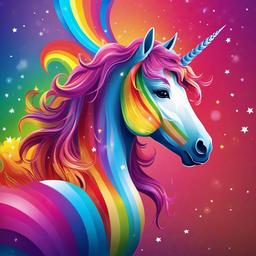 Rainbow Background Wallpaper - unicorn and rainbow wallpaper  