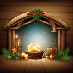 Christmas Background Wallpaper - christmas manger background  