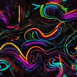 Neon Background Wallpaper - neon graffiti background  