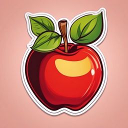 Sweet Apple sticker- Orchard Fresh Charm, , color sticker vector art