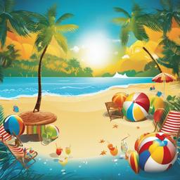 Party Background Wallpaper - beach party wallpaper  