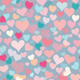 Heart Background Wallpaper - cute pastel heart background  