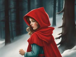 little red riding hood - the brave girl from european folklore who outwitted the big bad wolf. 