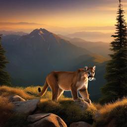 Mountain Background Wallpaper - mountain lion wallpaper  